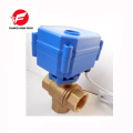 5 v 12 v 24 v CWX-15N DN15 reduziert bohrung Messing motorisierte drei way ball valve